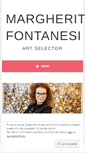 Mobile Screenshot of margheritafontanesi.com